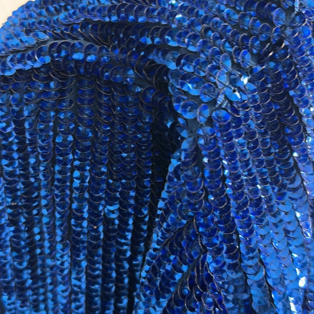 NWT RETROFETE Audrey Robe in Royal Blue Sz M - Picture 7 of 8
